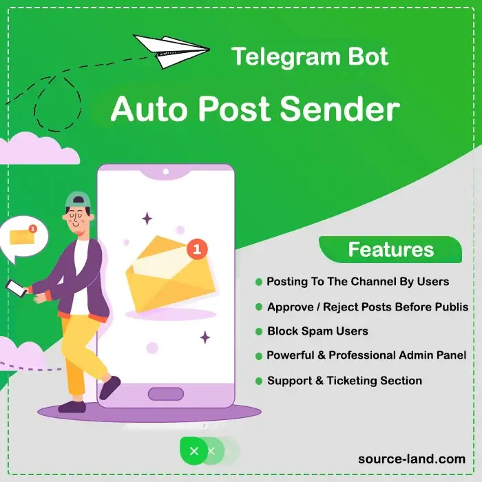 Auto Post Sender Telegram Bot